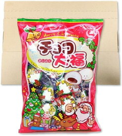 やおきん クリスマス チョコ大福 30個入り 単品 個包装 だいふく チョコレート 和菓子 クリスマスデザイン おやつ お菓子
