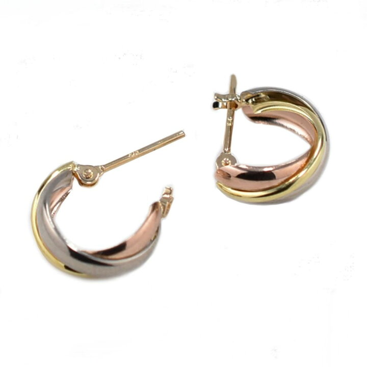 楽天市場】ピアス 金 K18 18金 18k フープピアス ゴールドピアス 