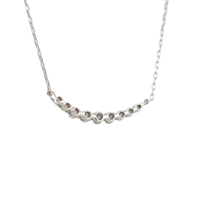 楽天市場】ネックレス PT ダイヤ ネックレス 0.2ct プラチナ  