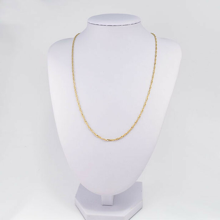 楽天市場】ネックレス K18 18K 18金 イエローゴールド 金 スクリュー  