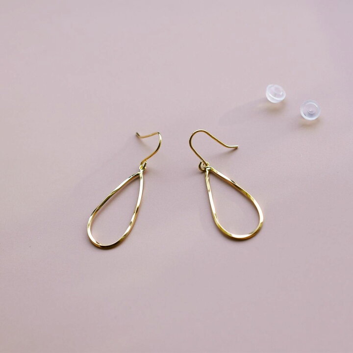 楽天市場】ピアス レディース K18 k18 YG イエローゴールドピアス  