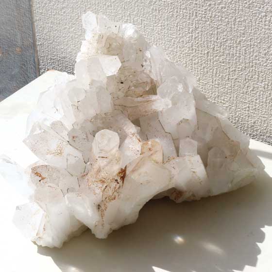 カンチェンジュンガ産ヒマラヤ水晶クラスター41（天然石 パワーストーン 原石）メール便不可 天然石（原石）