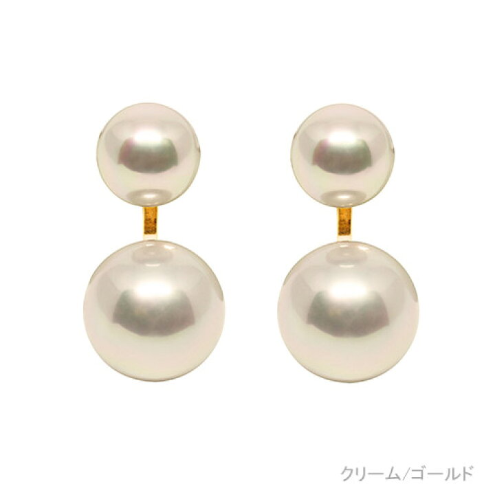 楽天市場】France Luxe フランス ラックス ピアス ダブル パール 