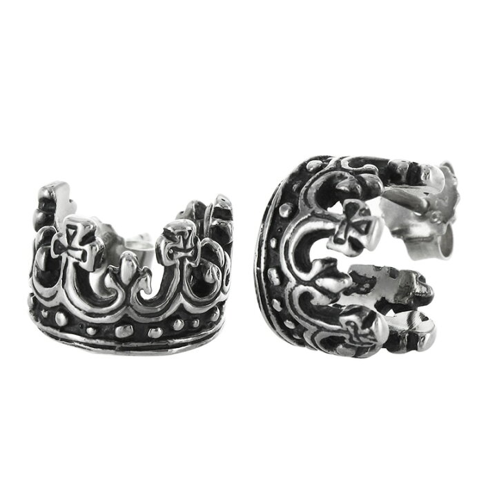 楽天市場】ロイヤルオーダー ROYAL ORDER ピアス クラウンフープ 