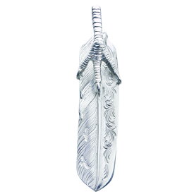 鷲見太郎 Taro Washimi フェザーペンダント L arabesque flight feather 02 eagle claw pendant 02 シルバー インディアンジュエリー ブランド アクセサリー プレゼント ギフト 正規品 レディース メンズ