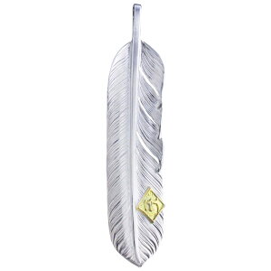 �h�����Y Taro Washimi �t�F�U�[�y���_���g L flight feather 01 M K18 eagle metal �V���o�[ �C���f�B�A���W���G���[ �u�����h �A�N�Z�T���[ �v���[���g �M�t�g ���K�i ���f�B�[�X �����Y