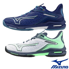 《送料無料》MIZUNO　ウエーブエクシードツアー6 OC　WAVE EXCEED TOUR 6 OC　61GB2472　ユニセックス　ミズノ　テニスシューズ　砂入り人工芝・クレーコート用