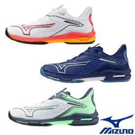 《送料無料》MIZUNO　ウエーブエクシードツアー6 AC　WAVE EXCEED TOUR 6 AC　61GA2470　ユニセックス　ミズノ　テニスシューズ　オールコート用