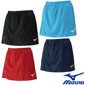 《送料無料》2025年4月下旬発売　MIZUNO　ウィメンズ　ゲームスカート　82JBC200　ミズノ　レディース　卓球　ウェア