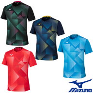 《送料無料》MIZUNO　ユニセックス　ゲームシャツ　82JAC001　ミズノ　卓球　ウェア