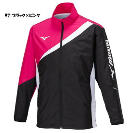 《送料無料》2024年2月発売　MIZUNO　ユニセックス　ウィンドブレーカージャケット　62MEA503　ミズノ　ウェア