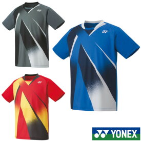 送料無料◆YONEX　ユニセックス　ゲームシャツ(フィットスタイル)　10537　ヨネックス　テニス　バドミントン　ウェア