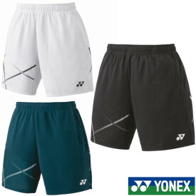 《送料無料》2024年1月下旬発売　YONEX　メンズ　ニットハーフパンツ　15171　ヨネックス　テニス　バドミントン　ウェア