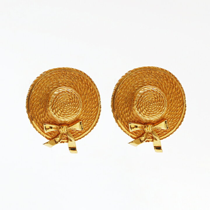 楽天市場】【10%OFF クーポン】シャネル CHANEL 80年代 麦わら帽子 