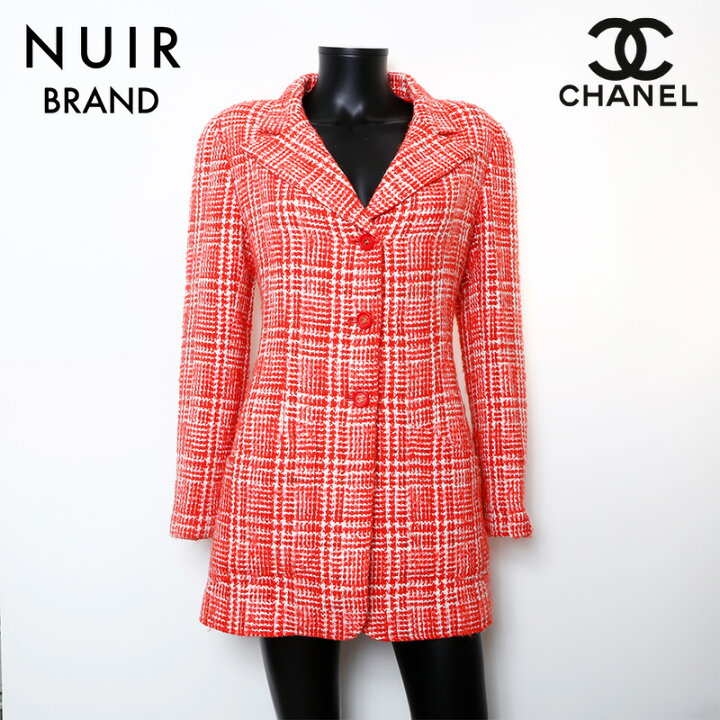 楽天市場】シャネル CHANEL Size42 ツイード ココマークボタン 97P  