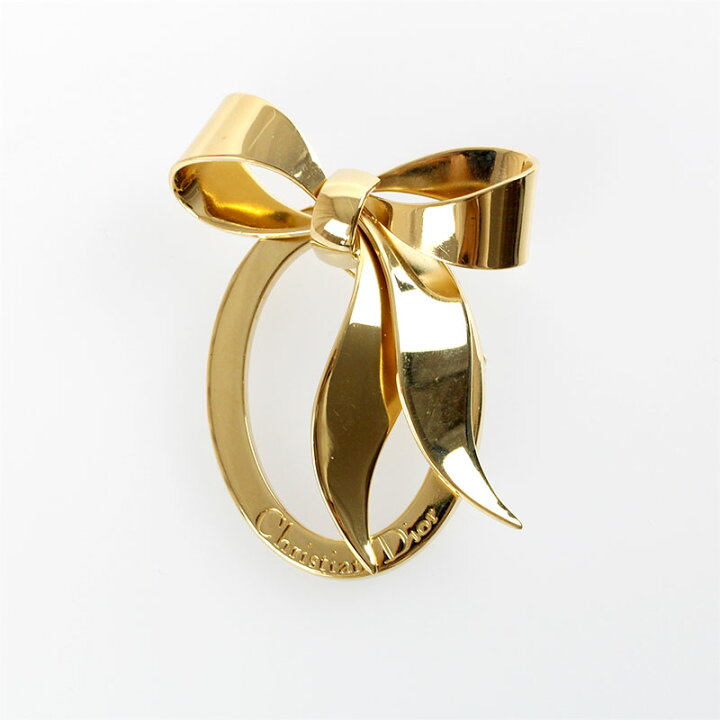 楽天市場】極美品 クリスチャンディオール Christian Dior ロゴ リボン 