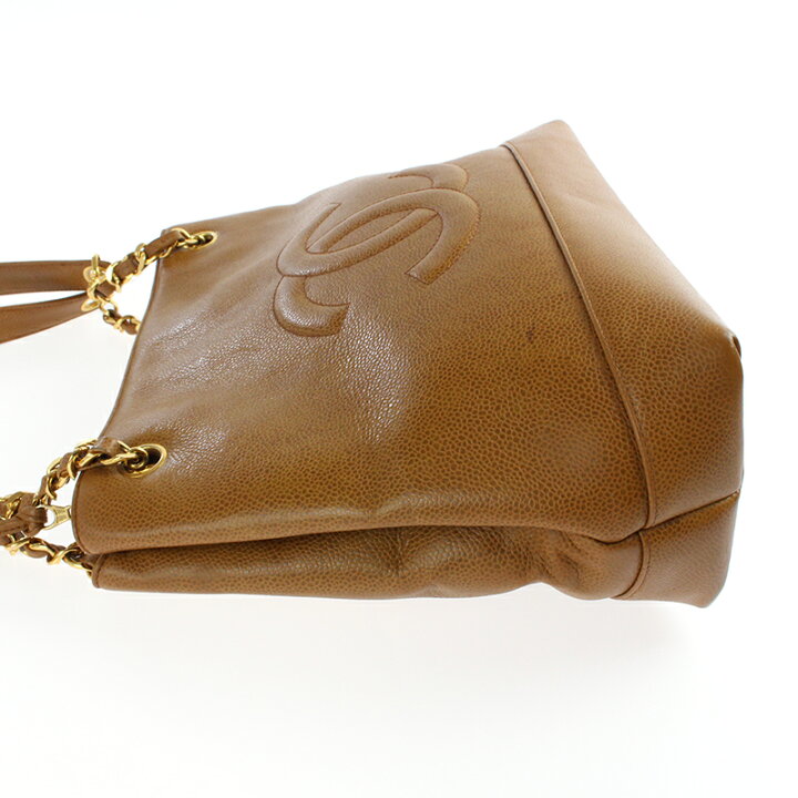 楽天市場】美品 シャネル CHANEL キャビアスキン ココマーク トート  