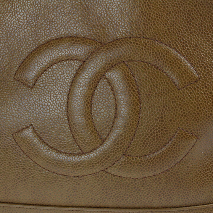 楽天市場】美品 シャネル CHANEL キャビアスキン ココマーク トート  