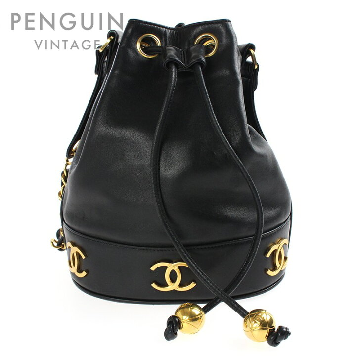 楽天市場】極美品 シャネル CHANEL トリプルココ 巾着 チェーン  