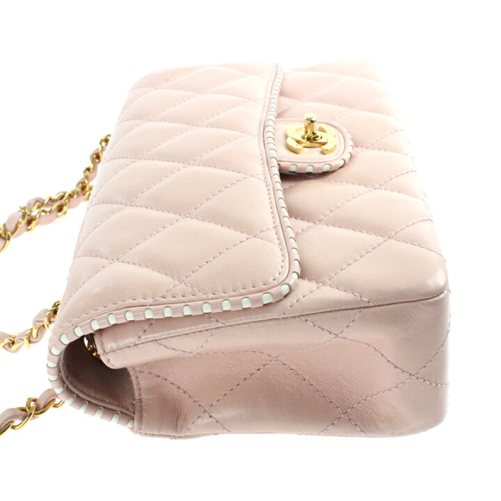 楽天市場】未使用保管品 シャネル CHANEL ターンロック マトラッセ W 