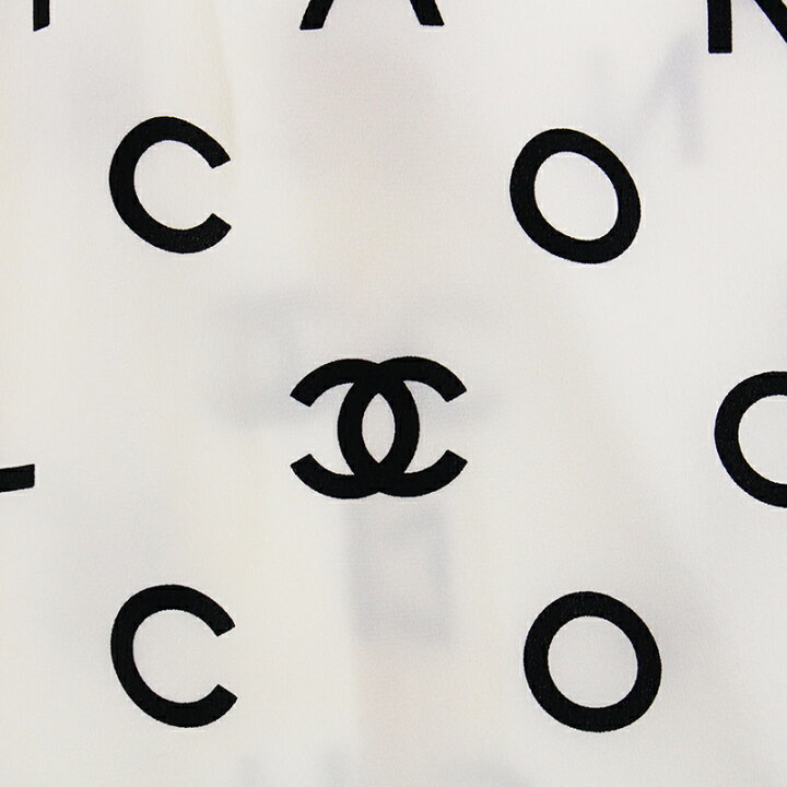 楽天市場 極美品 シャネル Chanel ココマーク ロゴ ワンピース ホワイト P4040 中古 Nuir Vintage 楽天市場店