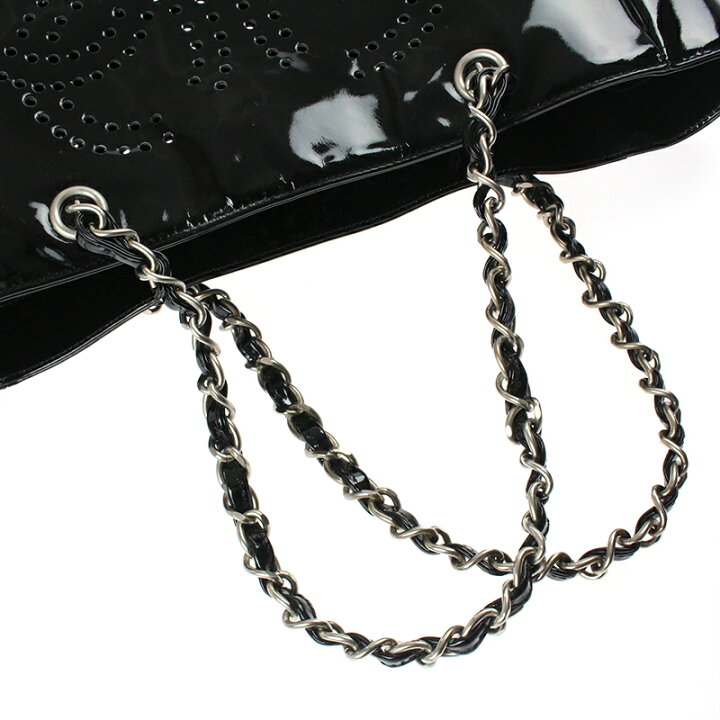 楽天市場】極美品 シャネル CHANEL パンチング トリプルココ チェーン 