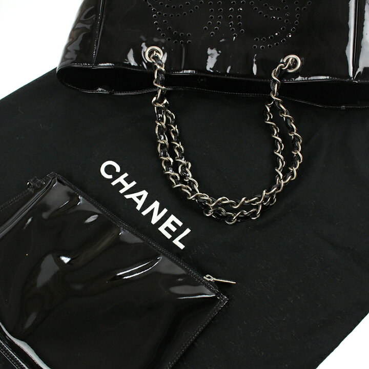 楽天市場】極美品 シャネル CHANEL パンチング トリプルココ チェーン 