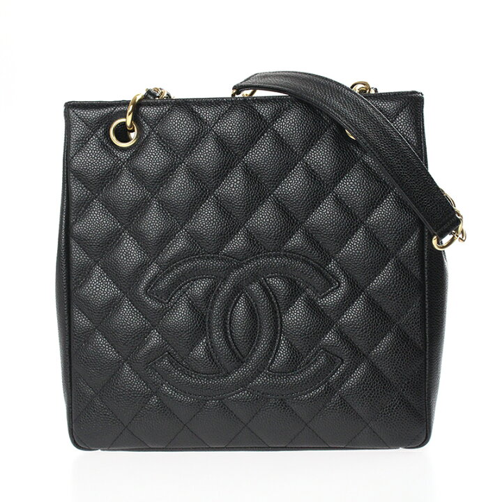 楽天市場】未使用保管品 シャネル CHANEL キャビアスキン チェーン 