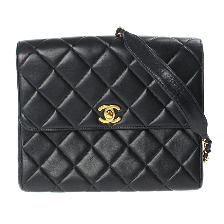 楽天市場】極美品 シャネル CHANEL スクエア マトラッセ ココマーク 