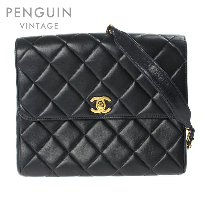 楽天市場】極美品 シャネル CHANEL スクエア マトラッセ ココマーク 