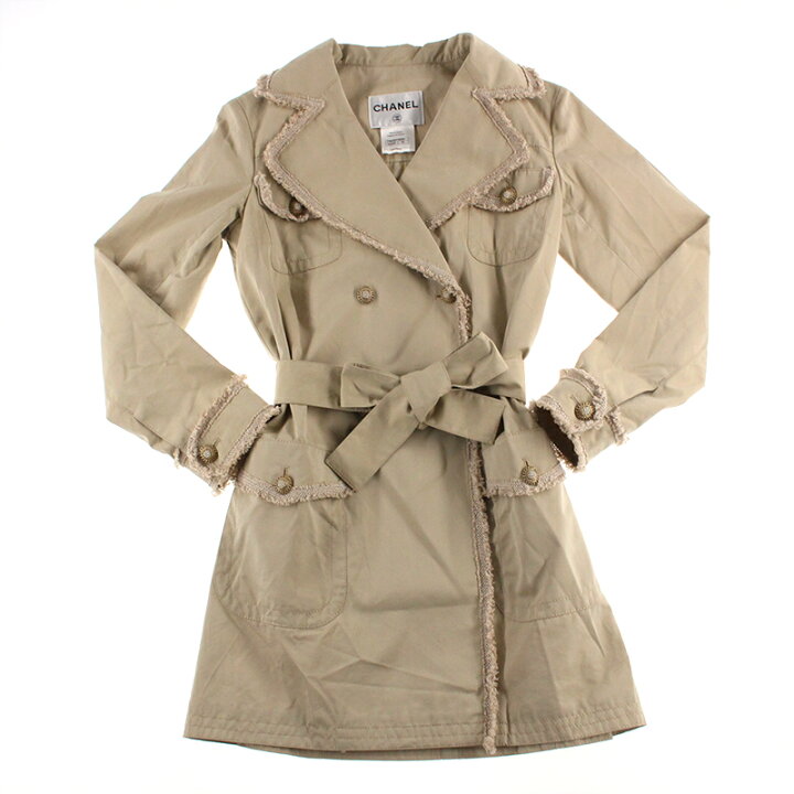楽天市場】美品 シャネル CHANEL ロング ベルト付き ジャケット  
