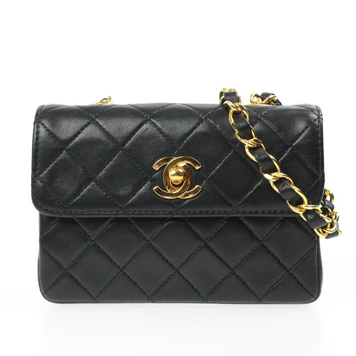 楽天市場】極美品 シャネル CHANEL ミニマトラッセ ターンロック  