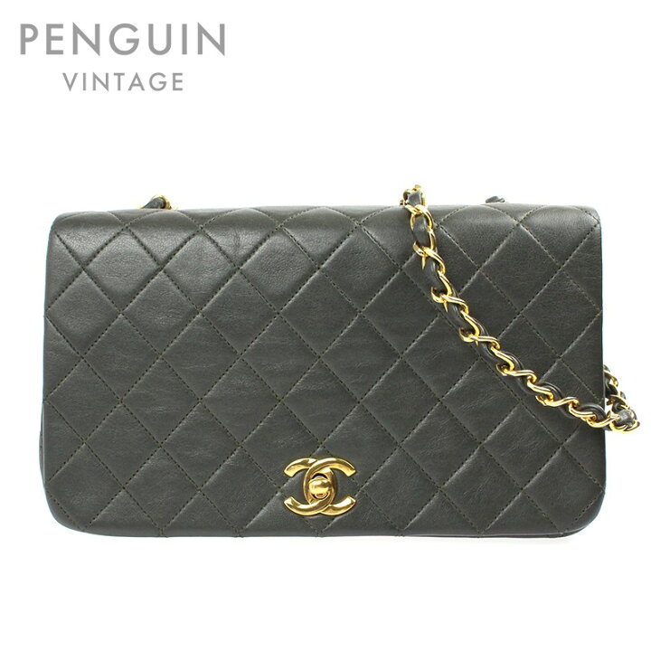 楽天市場】極美品 シャネル CHANEL フルフラップ マトラッセ ターン  