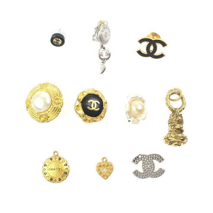 楽天市場】美品 シャネル CHANEL 10点セット ペンダントトップ ピアス 