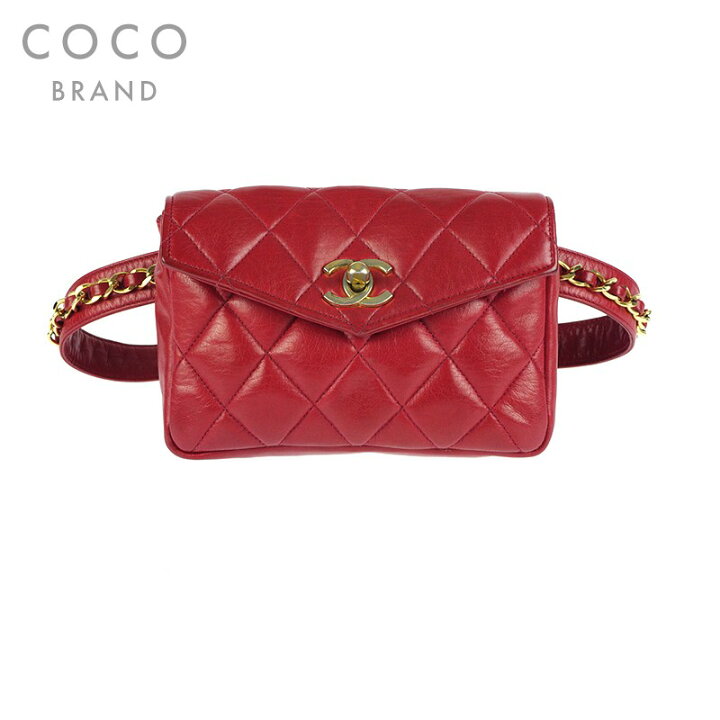 楽天市場】美品 シャネル CHANEL マトラッセ ココマーク ポーチ  