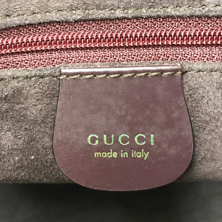 楽天市場】美品 グッチ GUCCI パイソン ハンドバッグ レザー パープル 