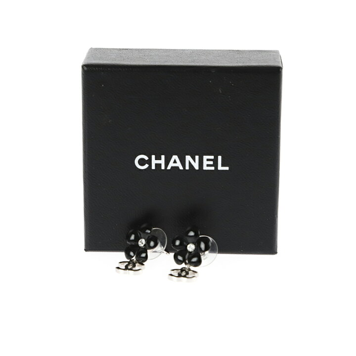 楽天市場】極美品 シャネル CHANEL ココマーク カメリア ピアス 