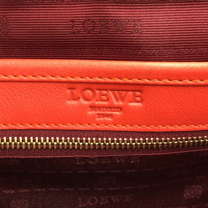 楽天市場】極美品 ロエベ LOEWE ヘリテージ ロゴ ショルダーバッグ 