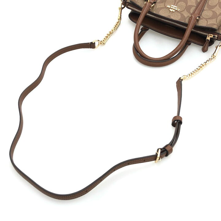 楽天市場】極美品 コーチ COACH ミニ セージ キャリーオール 2WAY  