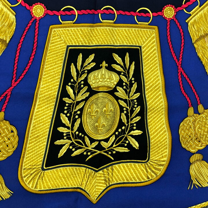 HERMES エルメス カレ90 PosteetCavalerie サーベル飾袋 