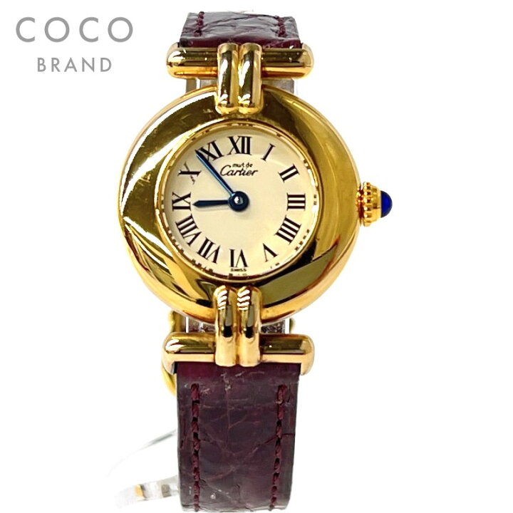 楽天市場】極美品 カルティエ CARTIER マストコリゼ 590002 クォーツ  