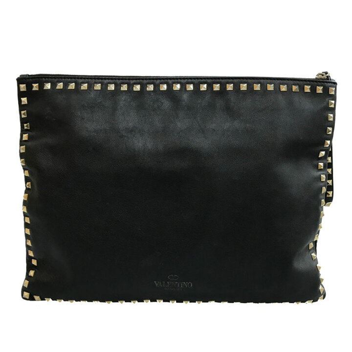 楽天市場】VALENTINO ヴァレンティノ ロックスタッズ クラッチバッグ  