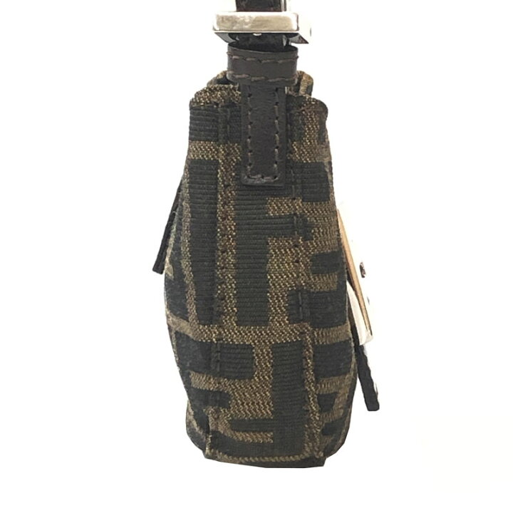 楽天市場】美品 フェンディ FENDI ズッカ柄 クロワッサン マンマ 