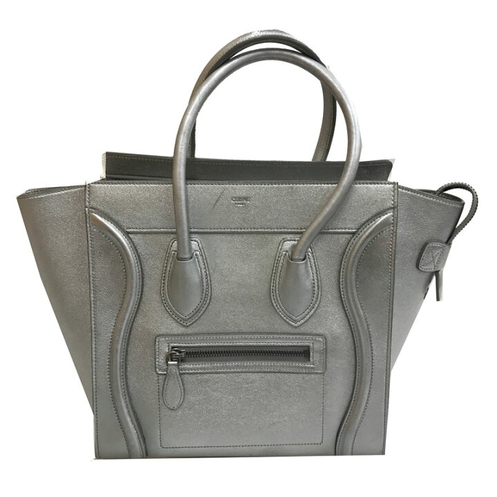 楽天市場】美品 セリーヌ CELINE ラゲージ マイクロショッパー 