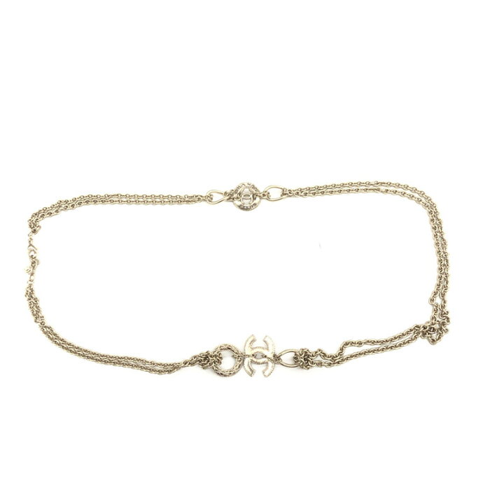 楽天市場】極美品 シャネル CHANEL ココマーク チェーン ベルト A18CCB 