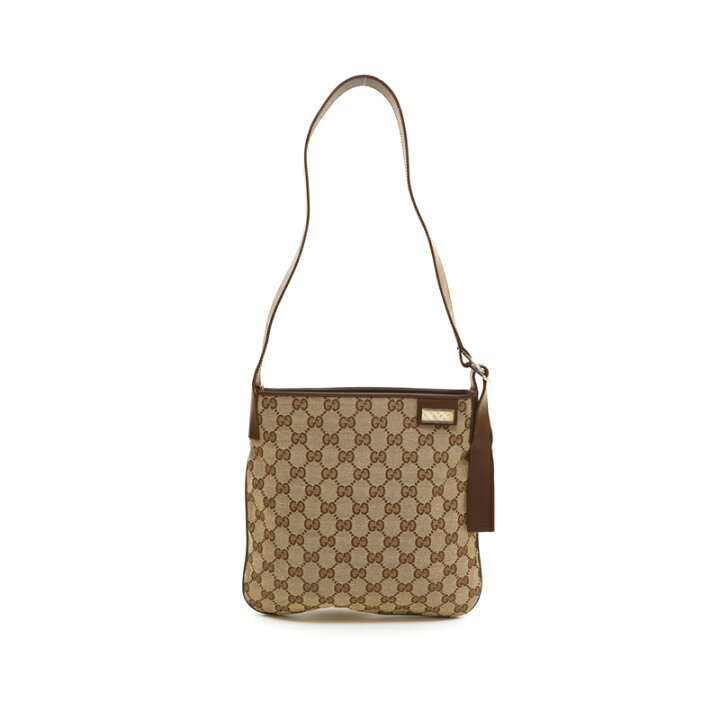 楽天市場】極美品 グッチ GUCCI GGキャンバス ショルダーバッグ 