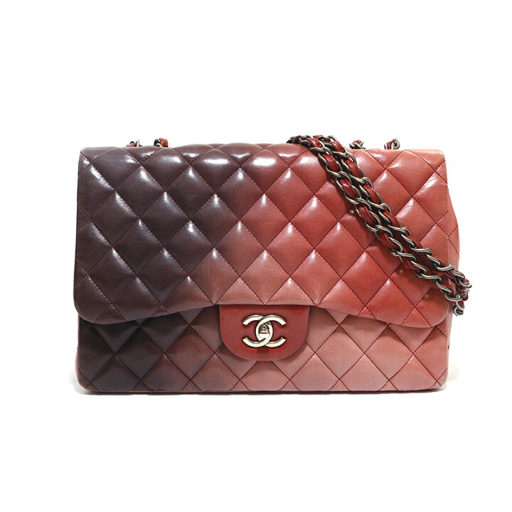 楽天市場】美品 シャネル CHANEL マトラッセ フラップ グラデーション 
