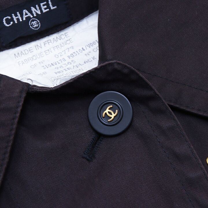 楽天市場】シャネル CHANEL ココボタン ココボールコート サイズ36  
