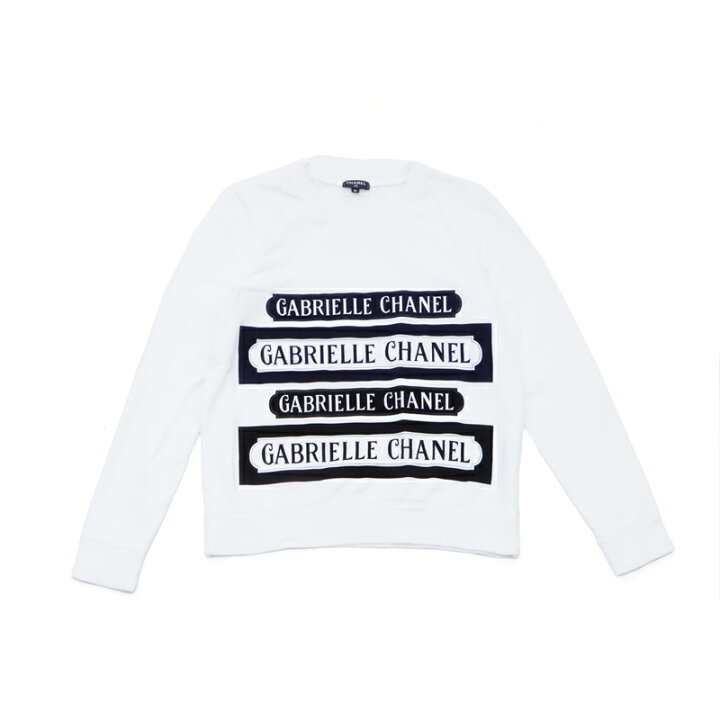 楽天市場】シャネル CHANEL ロゴ トレーナー Size36 長袖Tシャツ 