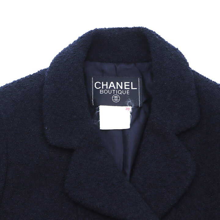 楽天市場】シャネル CHANEL ココボタン ツイード ダブル ジャケット  